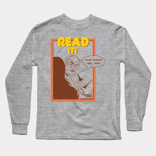 Read it! Long Sleeve T-Shirt by Thom Solo